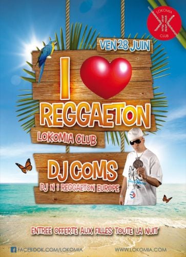 I LOVE REGGAETON – DJ COMS