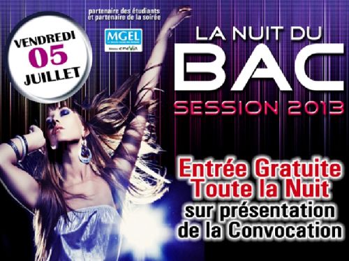 La nuit du bac session 2013