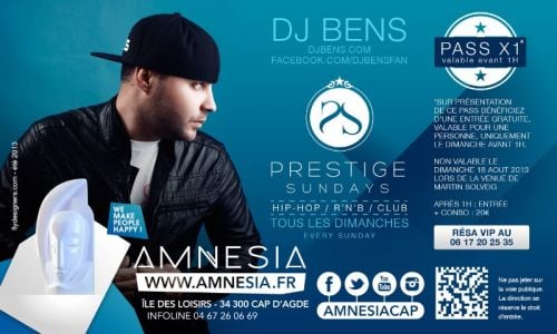 Prestige Sundays Feat Dj Bens