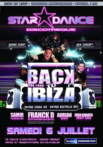 Back to Ibiza (Anniversaire Stardance)