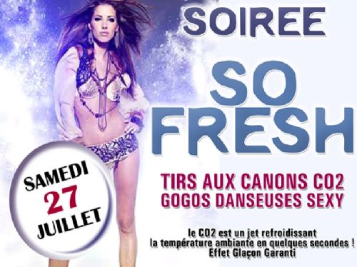 Soirée So Fresh CO2 & gogos