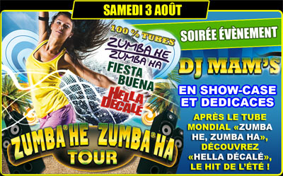 ZUMBA HE ZUMBA HA TOUR / DJ MAM’S EN SHOW CASE