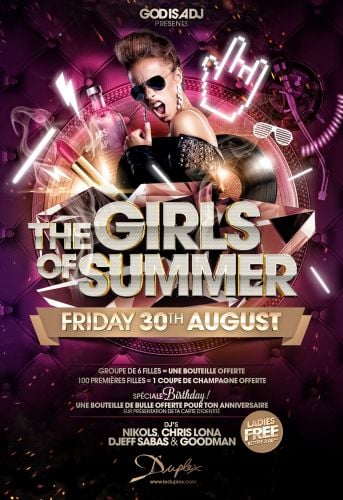 THE GIRLS OF SUMMER by GOD IS A DJ