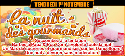 LA NUIT DES GOURMANDS