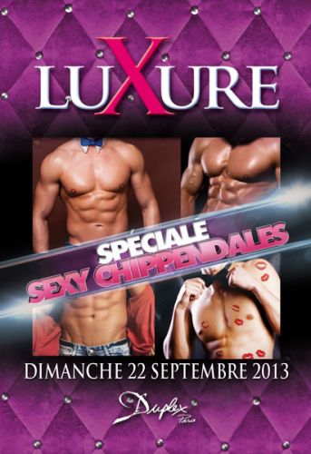 LUXURE spéciale SEXY CHIPPENDALES