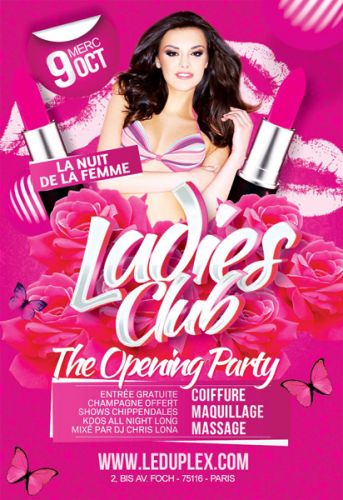 LADIES CLUB – THE OPENING PARTY