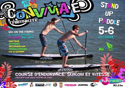 CONVIVIALE STAND UP PADDLE LES 5 ET 6 OCTOBRE !