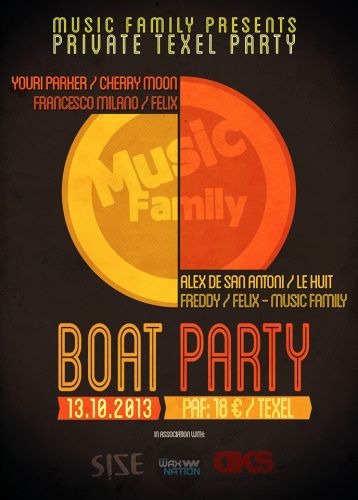 Music Family présents PRIVATE TEXEL PARTY