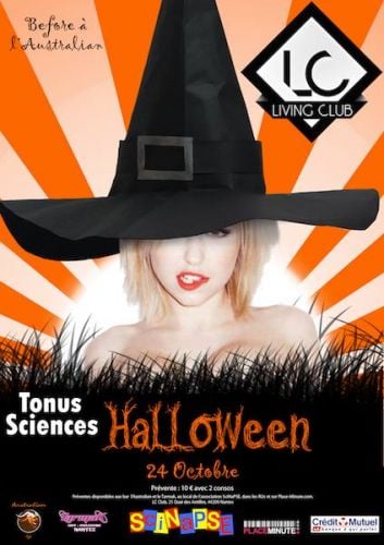 ◈TONUS SCIENCES◈HALLOWEEN◈@LIVING CLUB (LC) JEUDI 24 OCT 2013