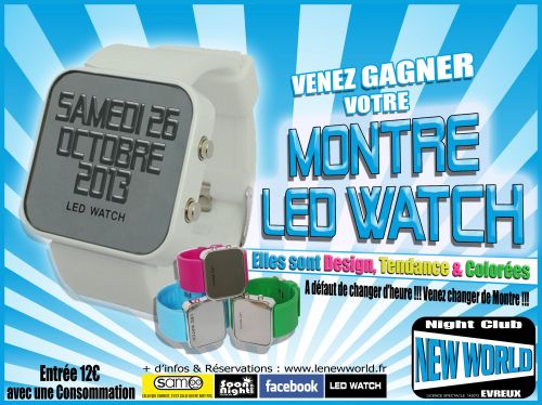 LED WATCH à GAGNER