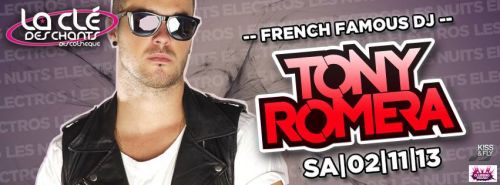 LES NUITS ELECTROS PRESENTS TONY ROMERA @ CLÉ DES CHANTS