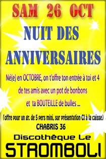 Nuit des anniversaireq