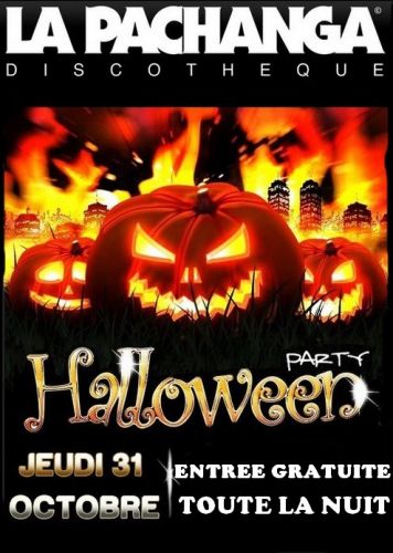 jeudi 31 octobre halloween party a la pachanga