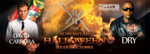 Halloween Party : Dry et David Carreira