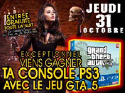 Soirée Halloween avec PS3 à gagner