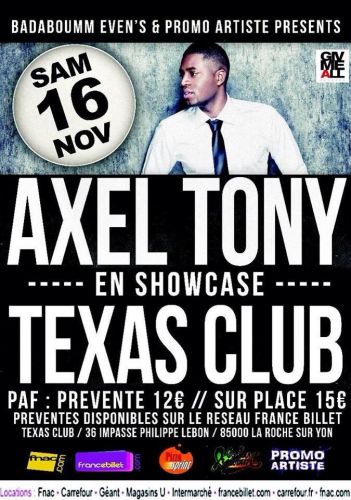 AXEL TONY en SHOWCASE