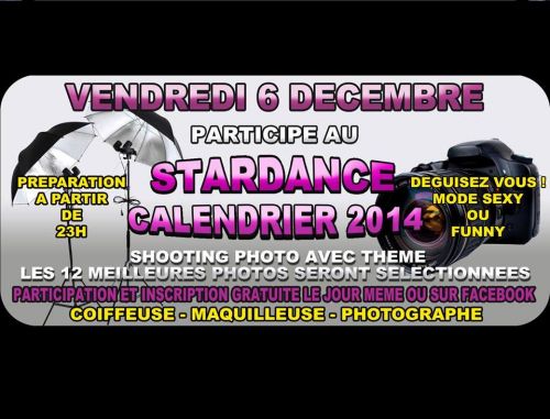 Calendrier du Stardance