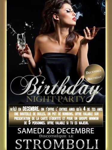 NUIT DES ANNIVERSAIRES