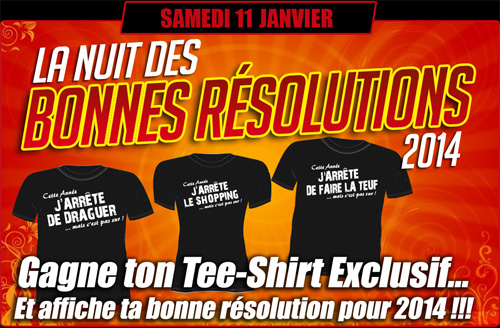 LA NUIT DES BONNES RESOLUTIONS 2014