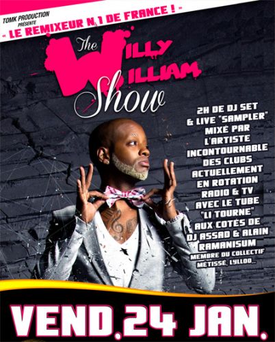 WILLY WILLIAM en Mix Live & Dédicaces