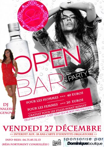 OPEN-BAR avec en Dj Guest alias Dj Nalesia Genova @ SELECT CLUB