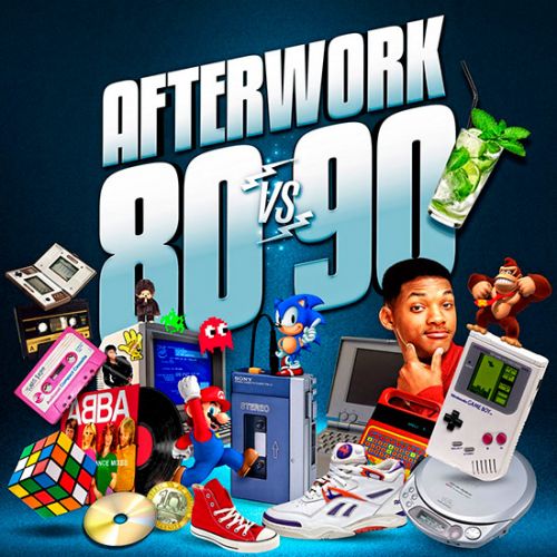 Afterwork 80 vs 90 (10E Open Bulles + Buffet)