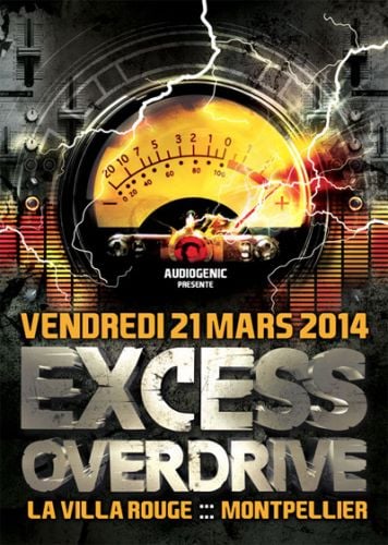 21/03 – Montpellier  – EXCESS OVERDRIVE – Micropoint, Radium, Le Bask, Mat Weasel, Manu Le Malin