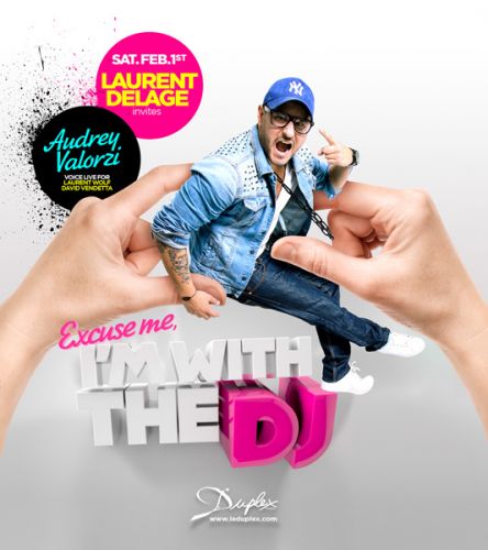 LES AMIS DU SAMEDI – EXCUSE ME, I’M WITH THE DJ