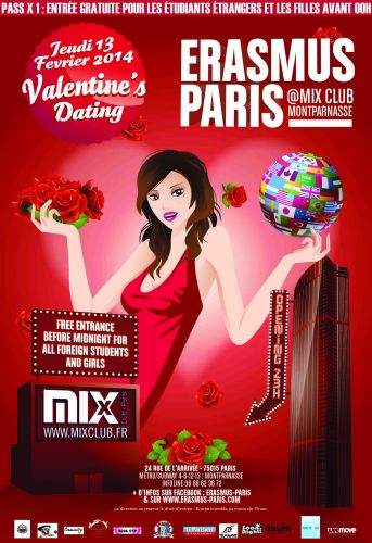 Erasmus Paris : Valentine’s Dating