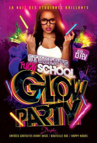 STUDENTS FUCK SCHOOL – GLOW PARTY