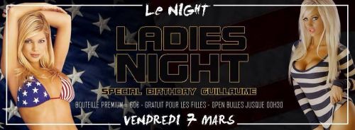 Ladies Night – special Birthday Guillaume