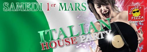 Italian house party