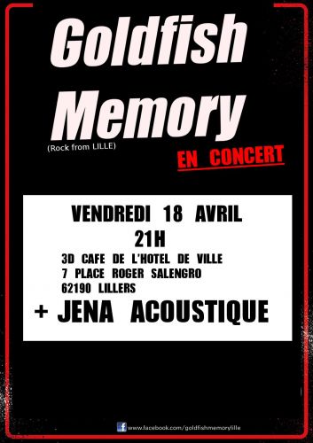 Concert GODLFISH MEMORY  et Jena acoustique