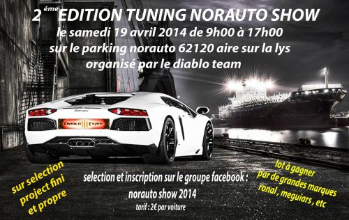 Norauto Show 2014 – Aire sur la Lys