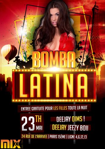 Bomba Latina – entrée gratuite @ Mix Club