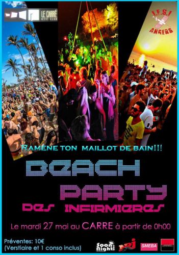 BEACH PARTY des INFIRMIERES