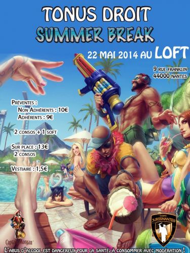 Tonus Droit Summer Break Édition III