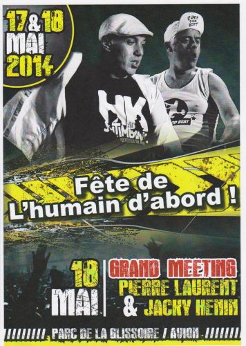 Fête de l’Humain d’abord – édition 2014