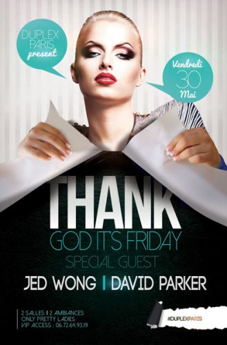 THANK GOD IT’S FRIDAY – JED WONG & DAVID PARKER