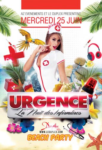 URGENCE – BEACH PARTY