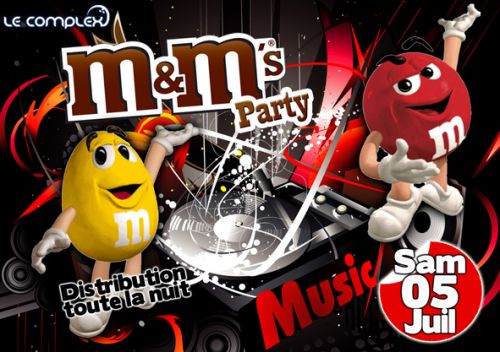 M & M’s party