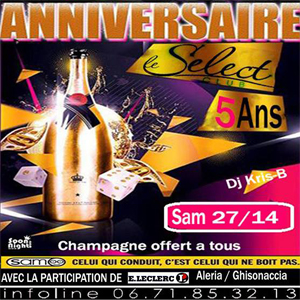 anniversaire le select 5 ans