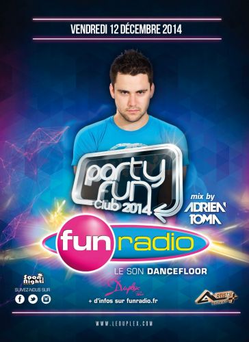 PARTY FUN CLUB 2014 – ADRIEN TOMA LIVE