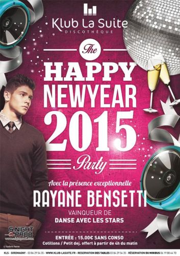 Happy New Year 2015 Party avec Rayane Bensetti !