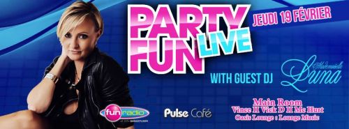 Party Fun live : Mlle Luna