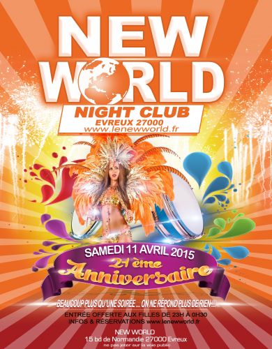 21ème ANNIVERSAIRE @NEW WORLD