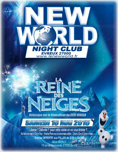 LA REINE DES NEIGES @ NEW WORLD