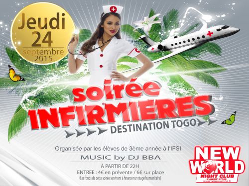 SOIRÉE INFIRMIÈRES @NEW WORLD