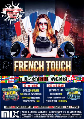 INTERNATIONAL STUDENT PARTY – French Touch