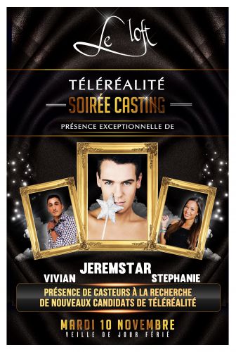 TELEREALITE : SOIREE CASTING